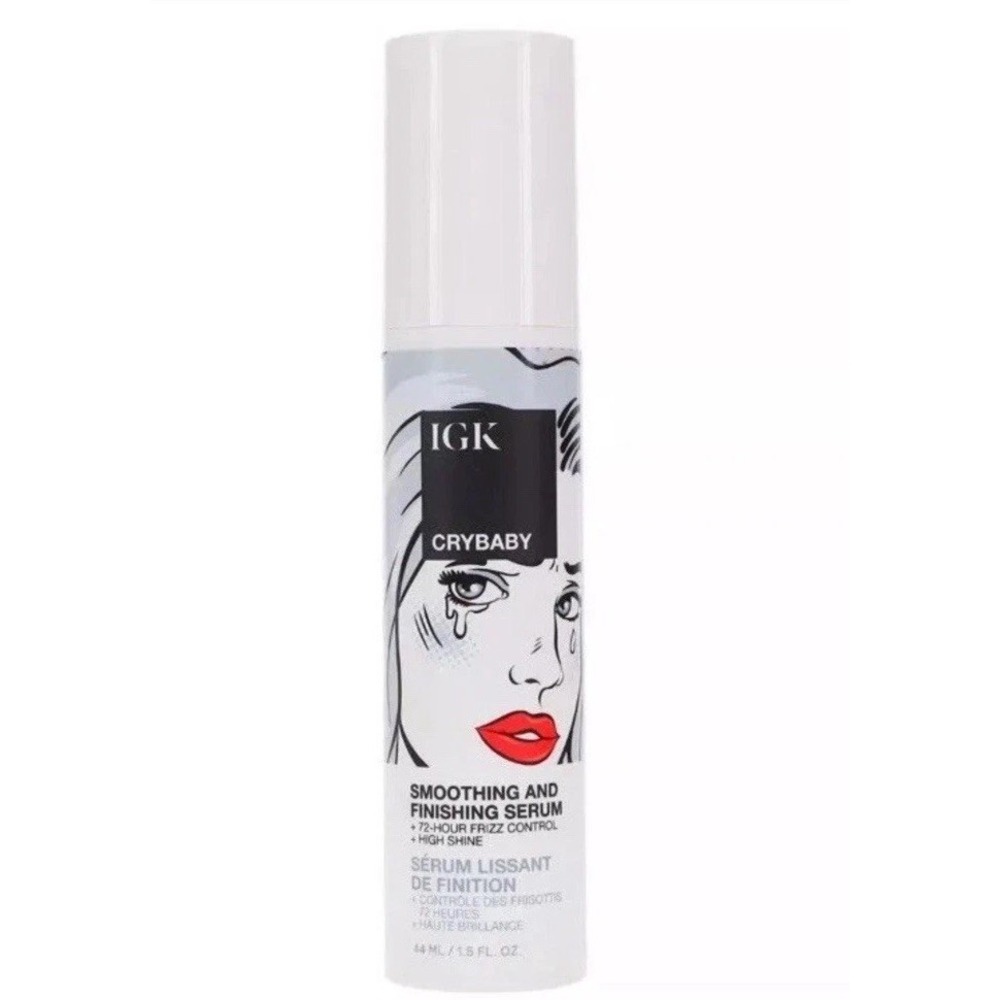 IGK CryBaby Anti-Frizz Smoothing Finishing Serum 1.5 oz